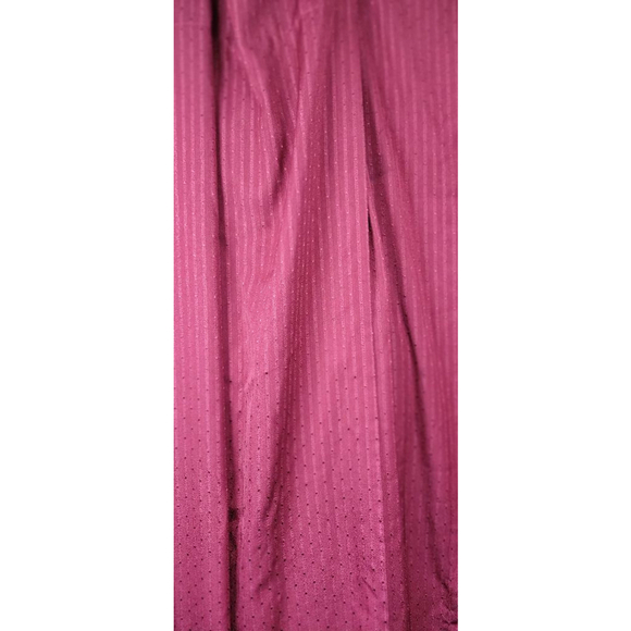 Set of 3x red vintage fabric panel curtains 30x48" - Picture 1 of 6